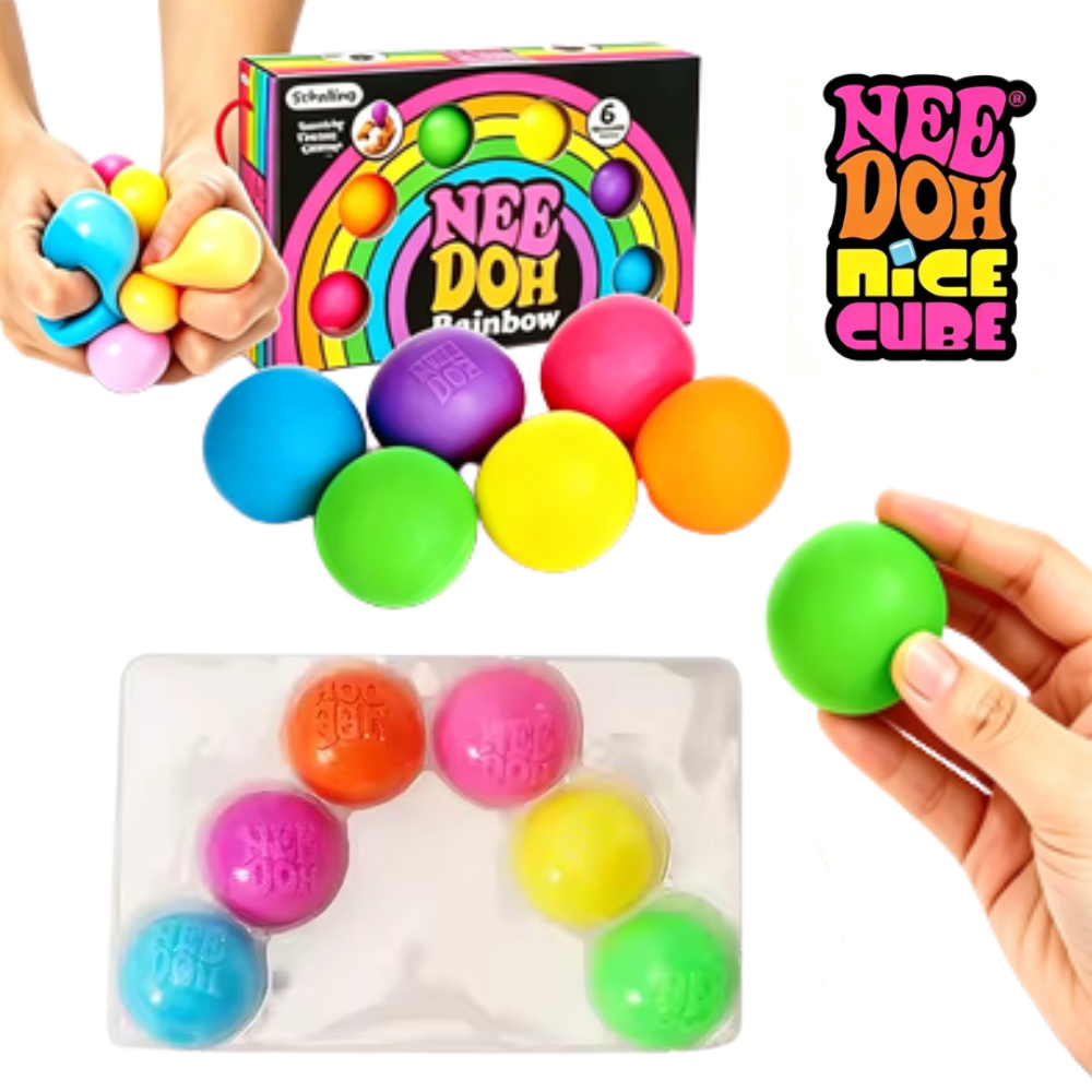 Mystery Box Blind Bag - New Schylling Needoh Rainbow Teenie Stress