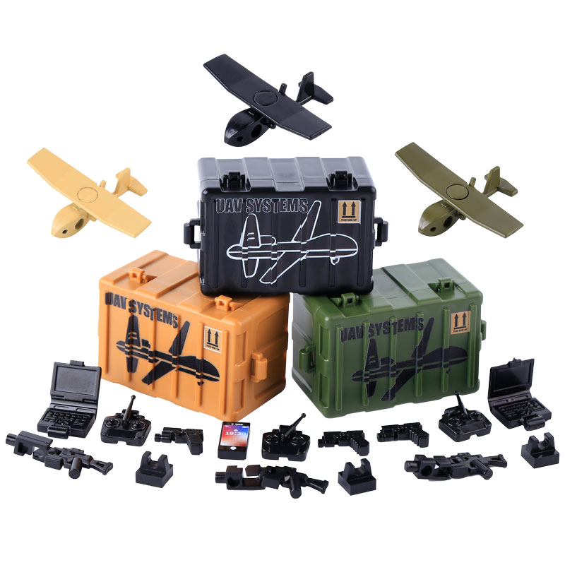 Lego Minifigure Holder - WW2 Russian Soldier Figures Military Weapon