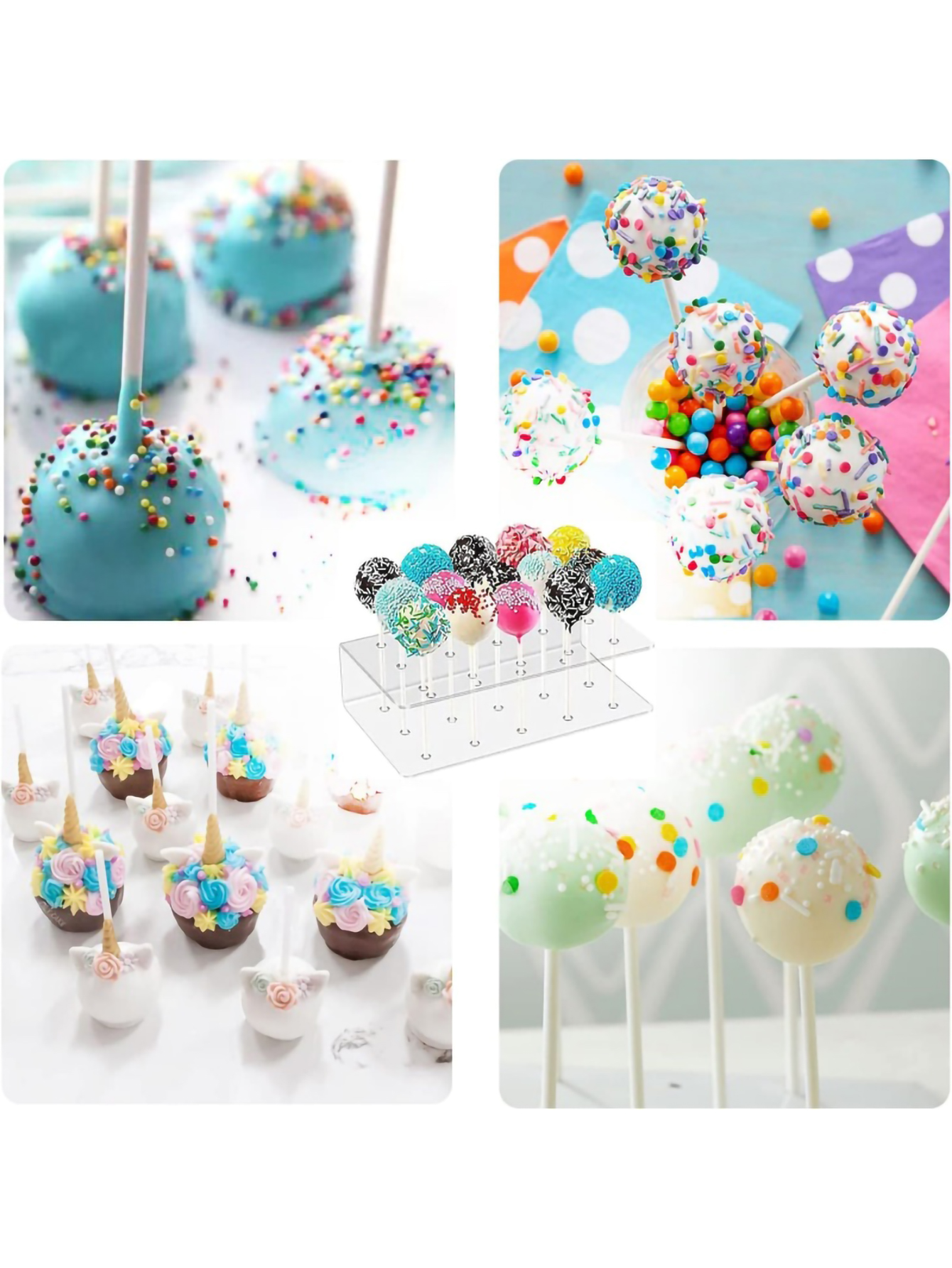 1PC 15 Hole Cake Pop Stand Can – Pop Display Shelf Bewertung und Preis