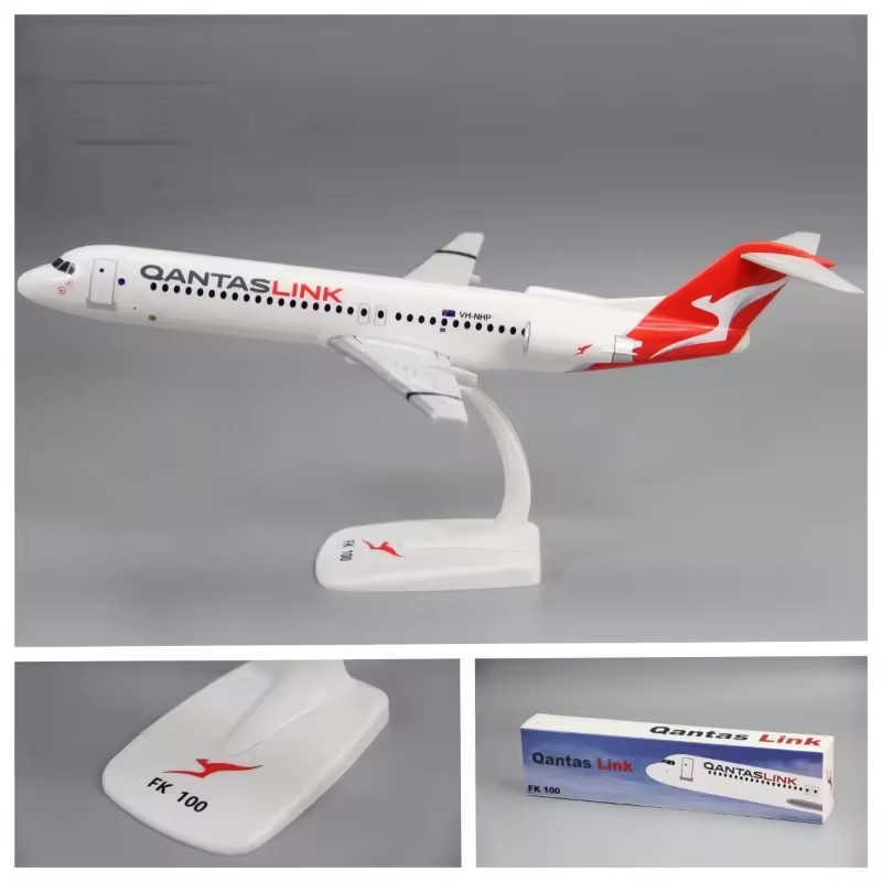 New 1:100 Scale Fokker FK-100  – Model Airplane Plastic Bewertung und Preis