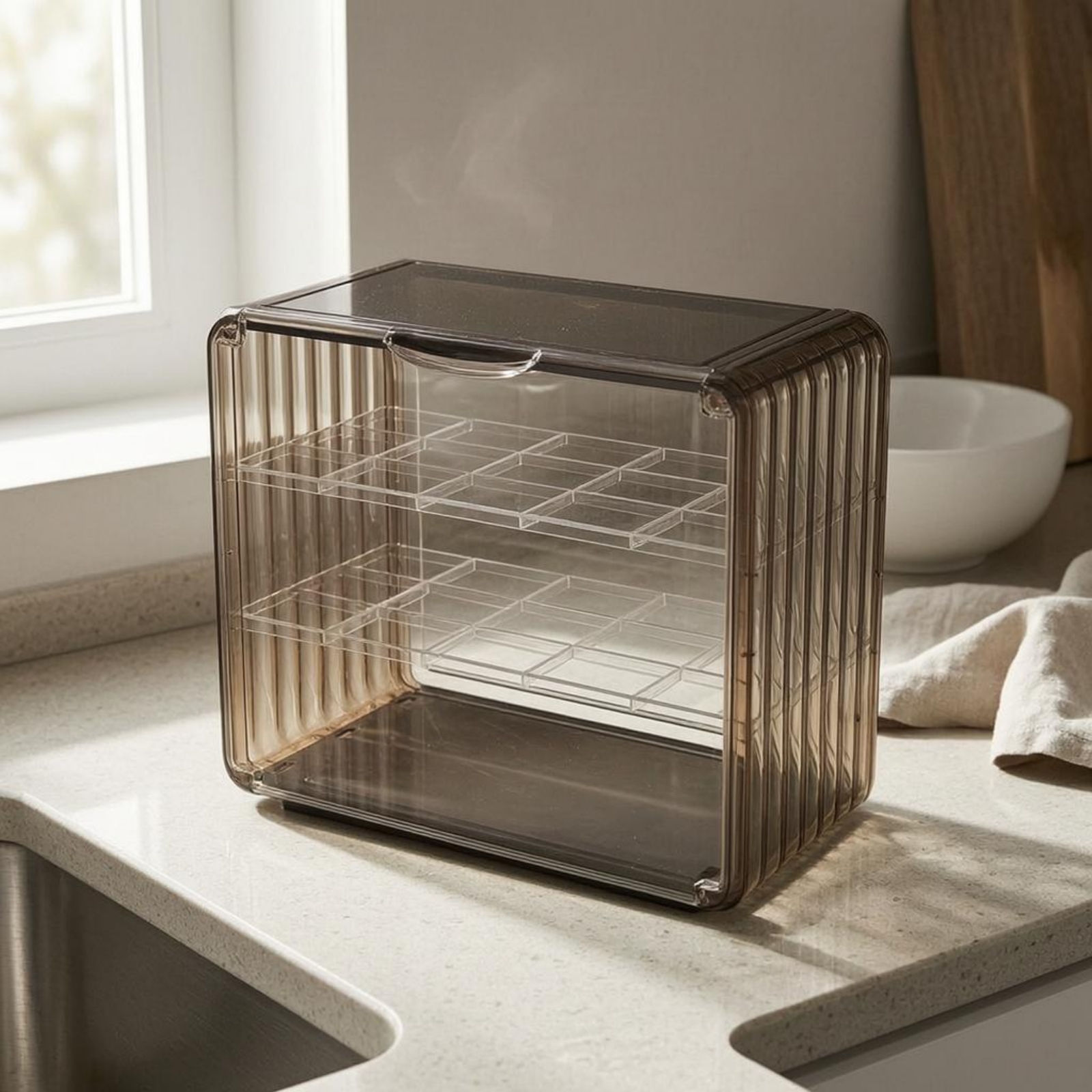 Acrylic Cup Storage Rack Trans – Display Case Acrylic Bewertung und Preis