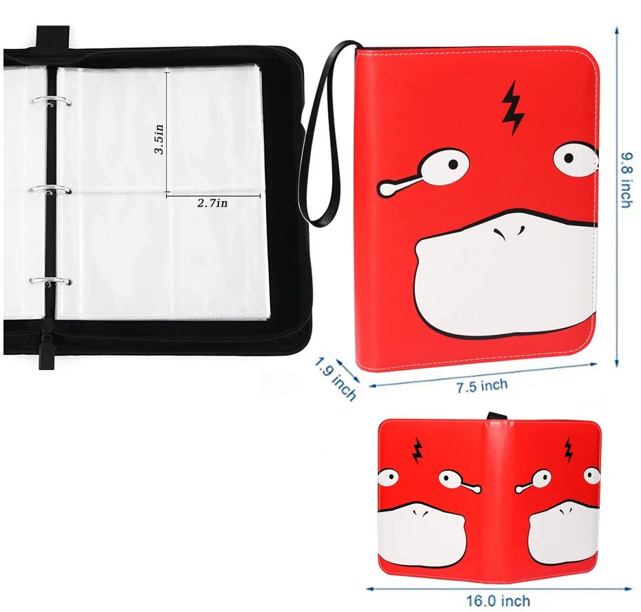 *New 400Pcs Card Album Binder  – Pokemon Binder Card Bewertung und Preis
