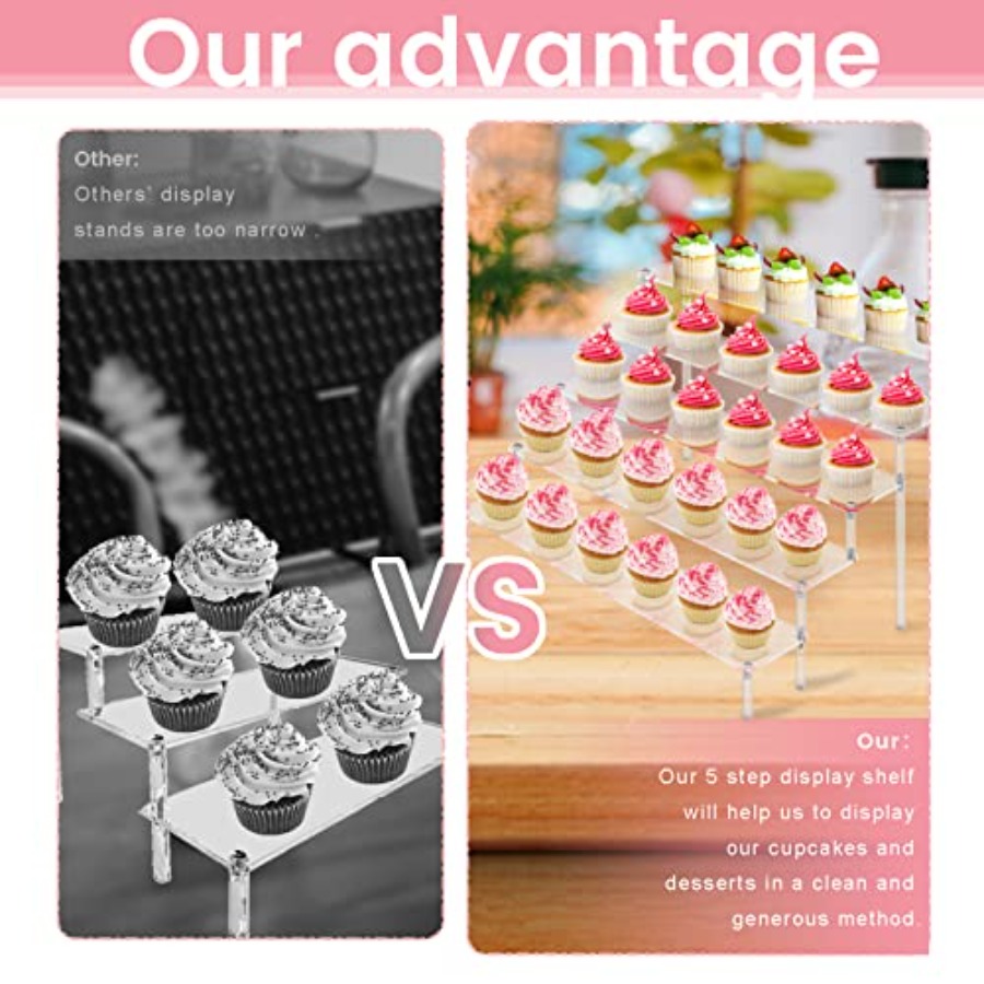 Acrylic Display Risers Stand S – Display Risers Set Bewertung und Preis