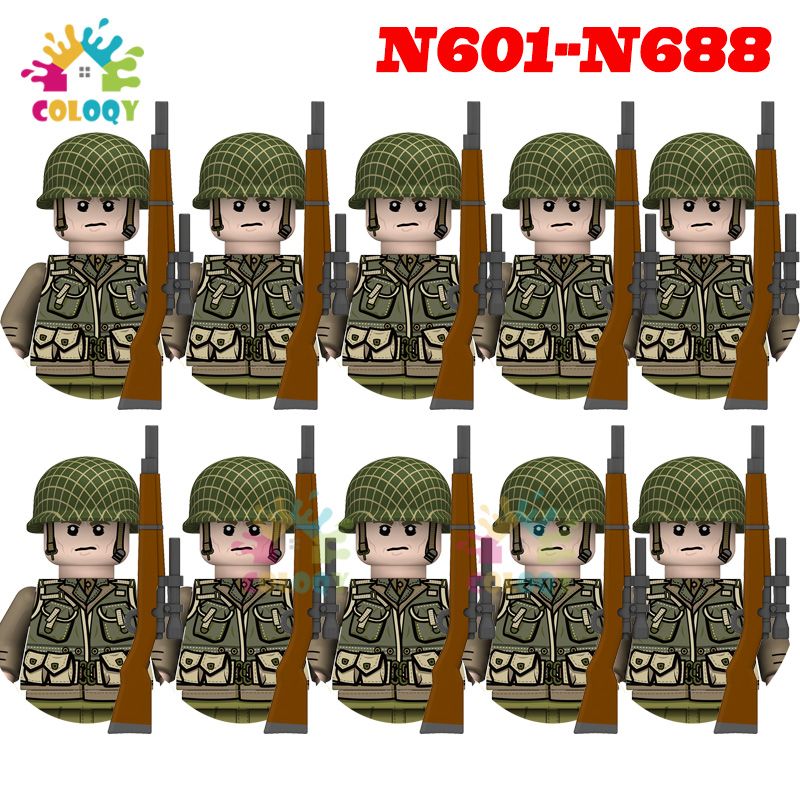 Kids Toys WW2 10pcs/set N601-N – Lego Minifigure Holder Bewertung und Preis