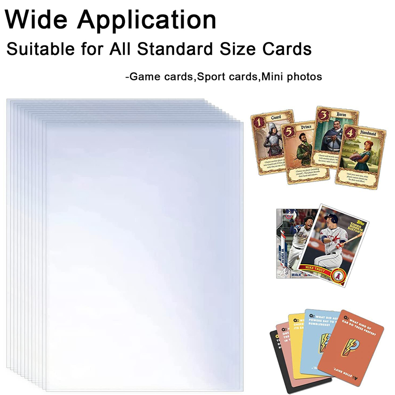 200 Pcs Transparent Playing Ca – Card Penny Sleeve Bewertung und Preis