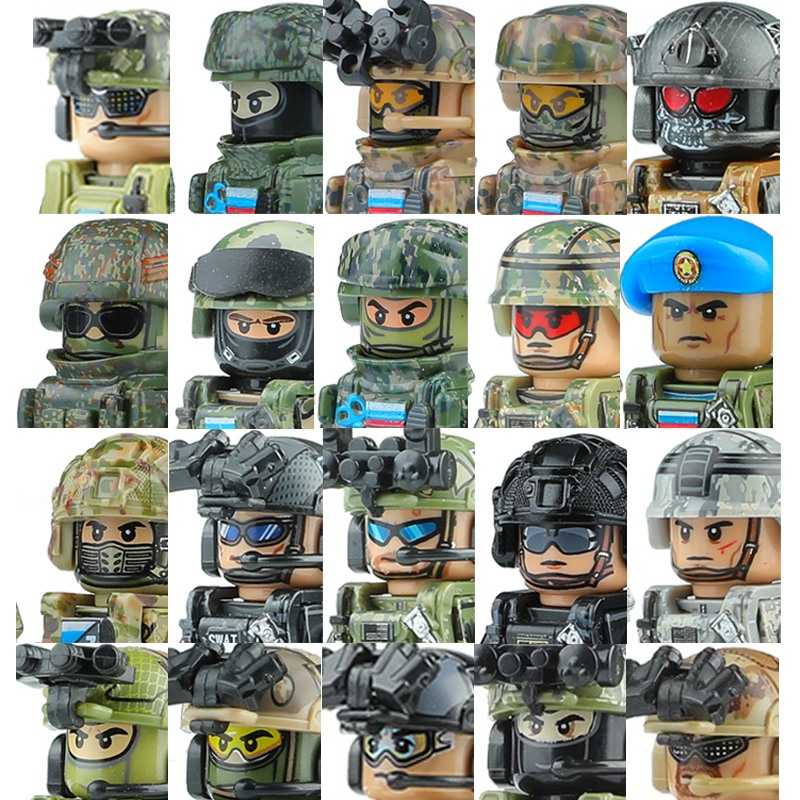 Military Russia Special Forces – Lego Minifigure Holder Bewertung und Preis