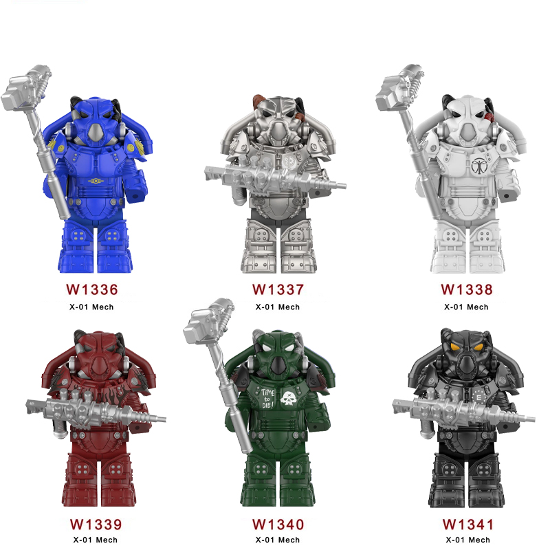 New BoS Game T60 Power Armor A – Lego Minifigure Holder Bewertung und Preis