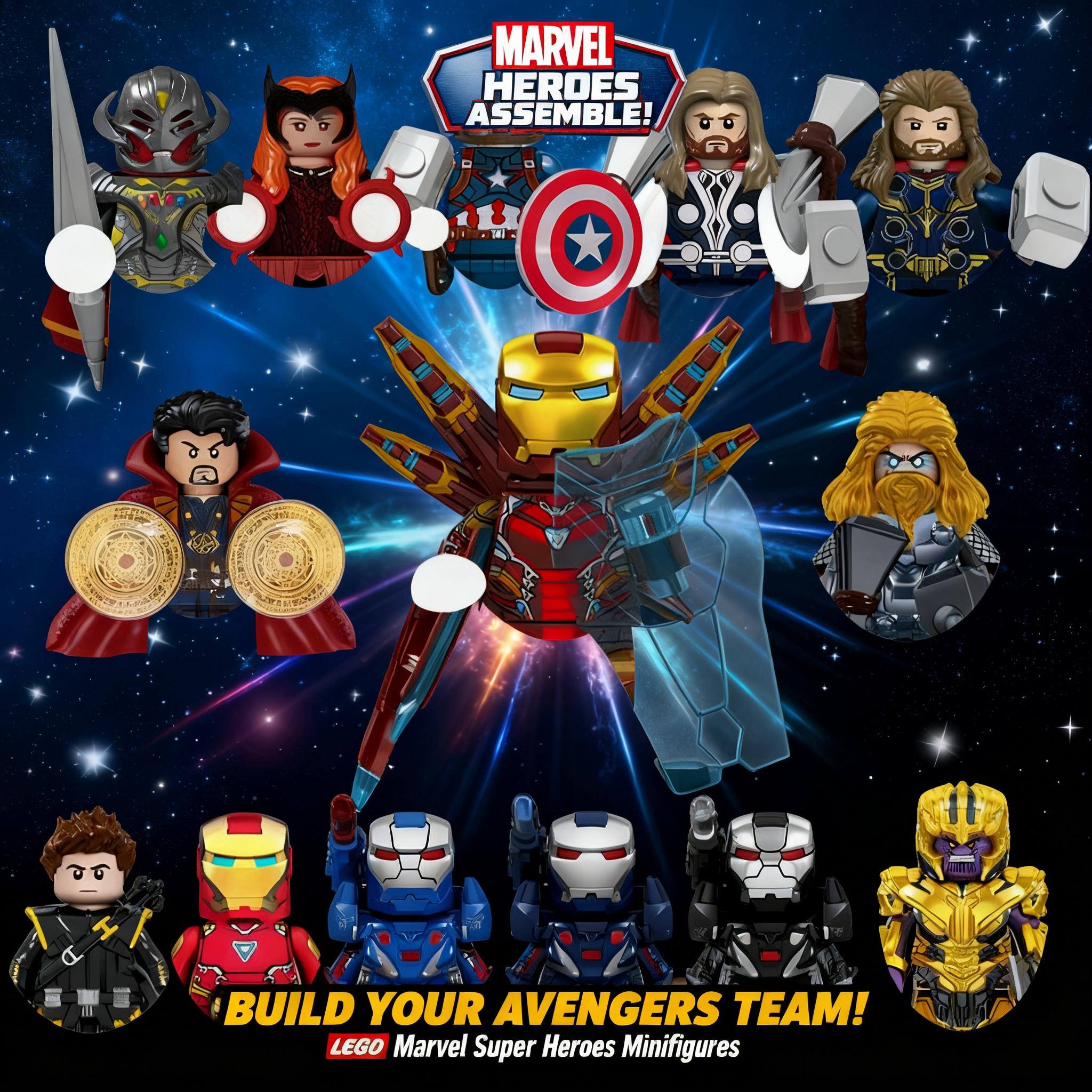 2026 Marvel Building Blocks Br – Building Block Mini Bewertung und Preis