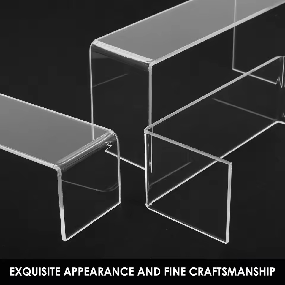 3/6/9/12Pc Clear Acrylic Displ – Display Risers Set Bewertung und Preis