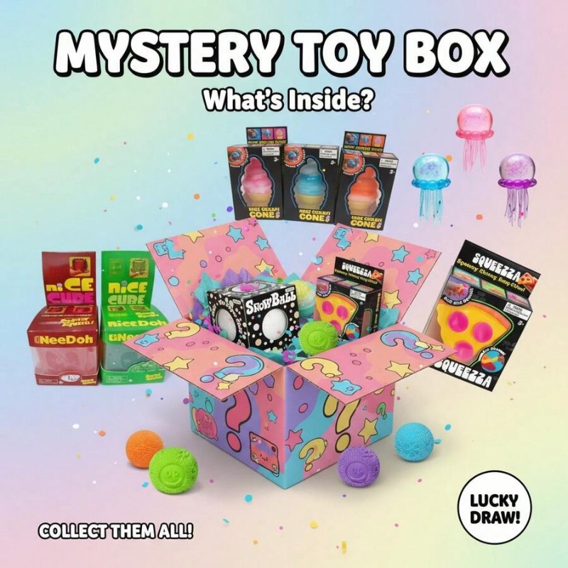 Cute Food & Ocean Squishy Blin – Mystery Box Blind Bag Bewertung und Preis