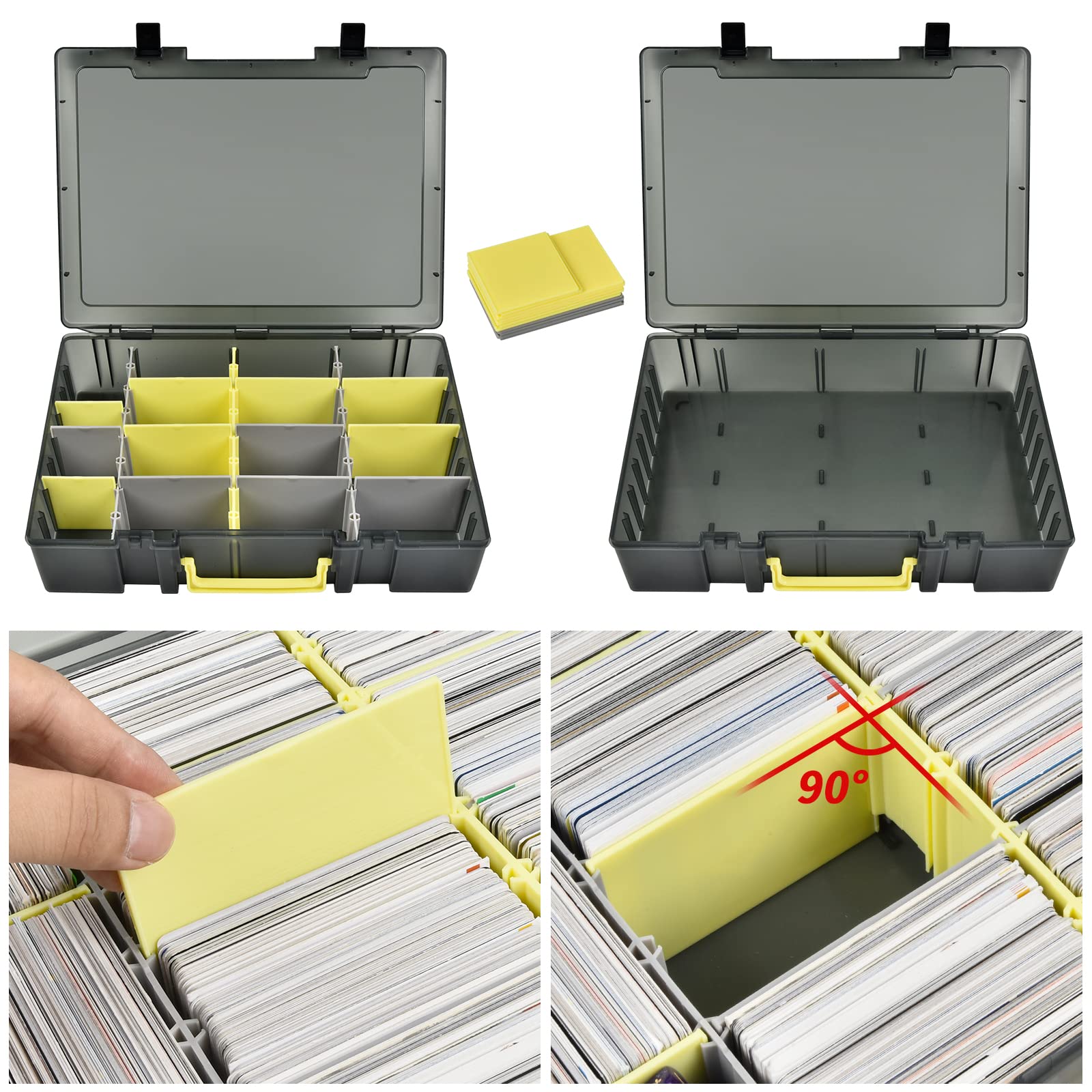 Clear Trading Card Storage Box – Trading Card Binder Bewertung und Preis