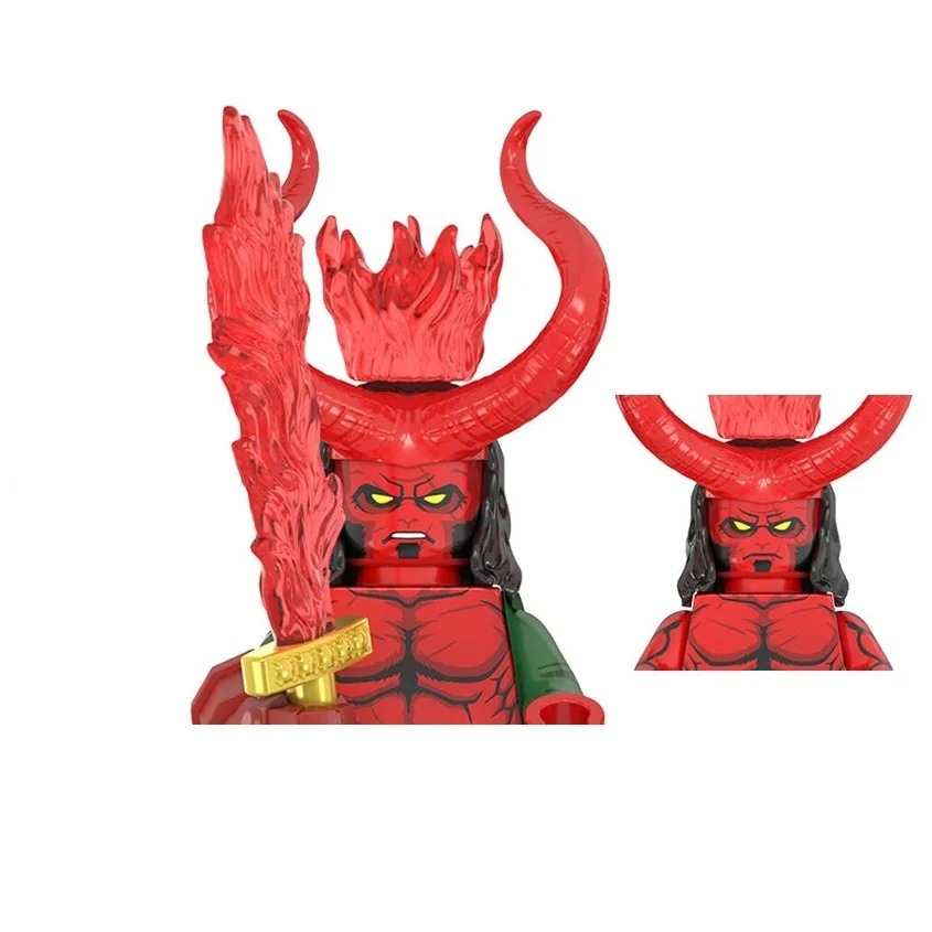 WM2422 WM2421 Hellboy Building – Building Block Mini Bewertung und Preis