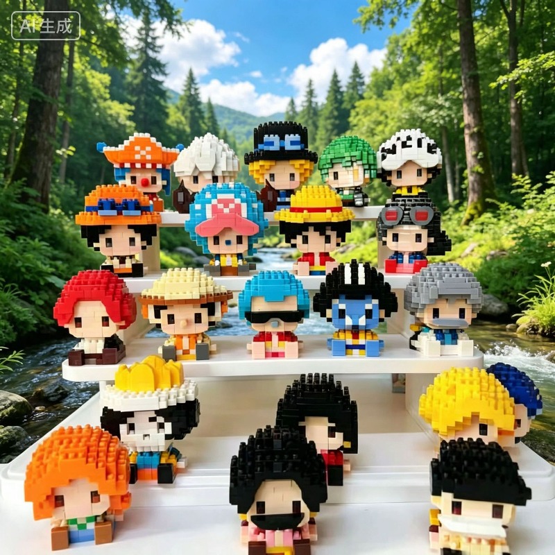 New ONE PIECE Sun God Nika Luf – Building Block Mini Bewertung und Preis