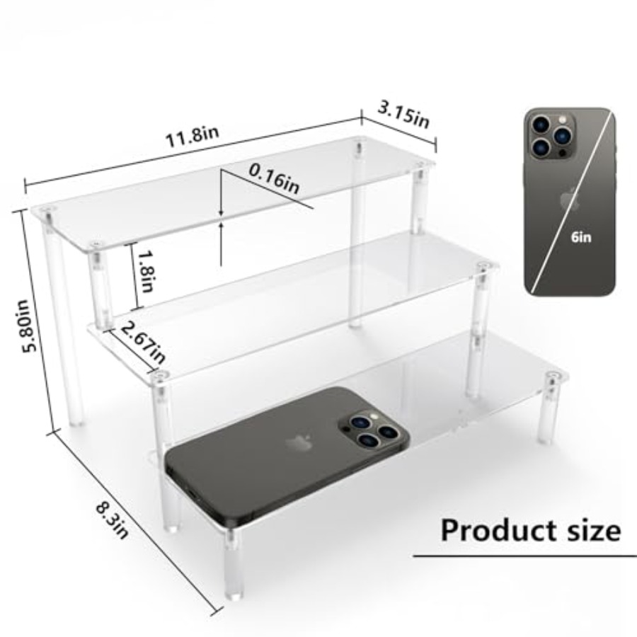 Acrylic Riser, Clear Display R – Pop Display Shelf Bewertung und Preis