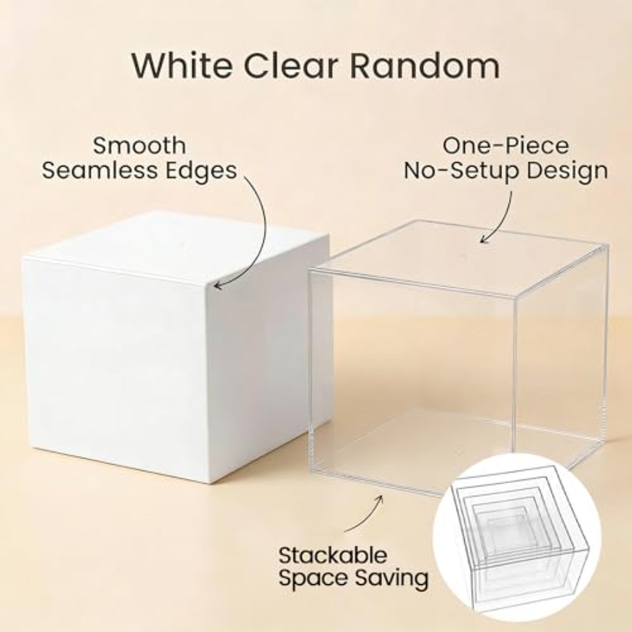 6PCS Clear and Buffet Risers w – Display Risers Set Bewertung und Preis