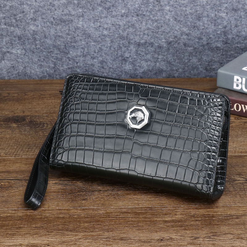 Men's Genuine Leather Clutch B – Card Top Loader Bewertung und Preis