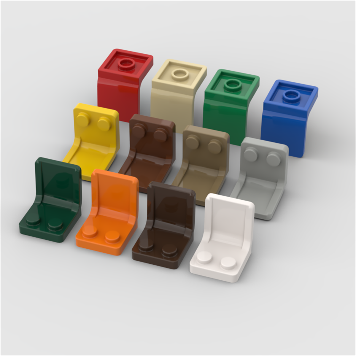 10PCS 4079 2x2 Chairs Seats Bu – Lego Minifigure Holder Bewertung und Preis