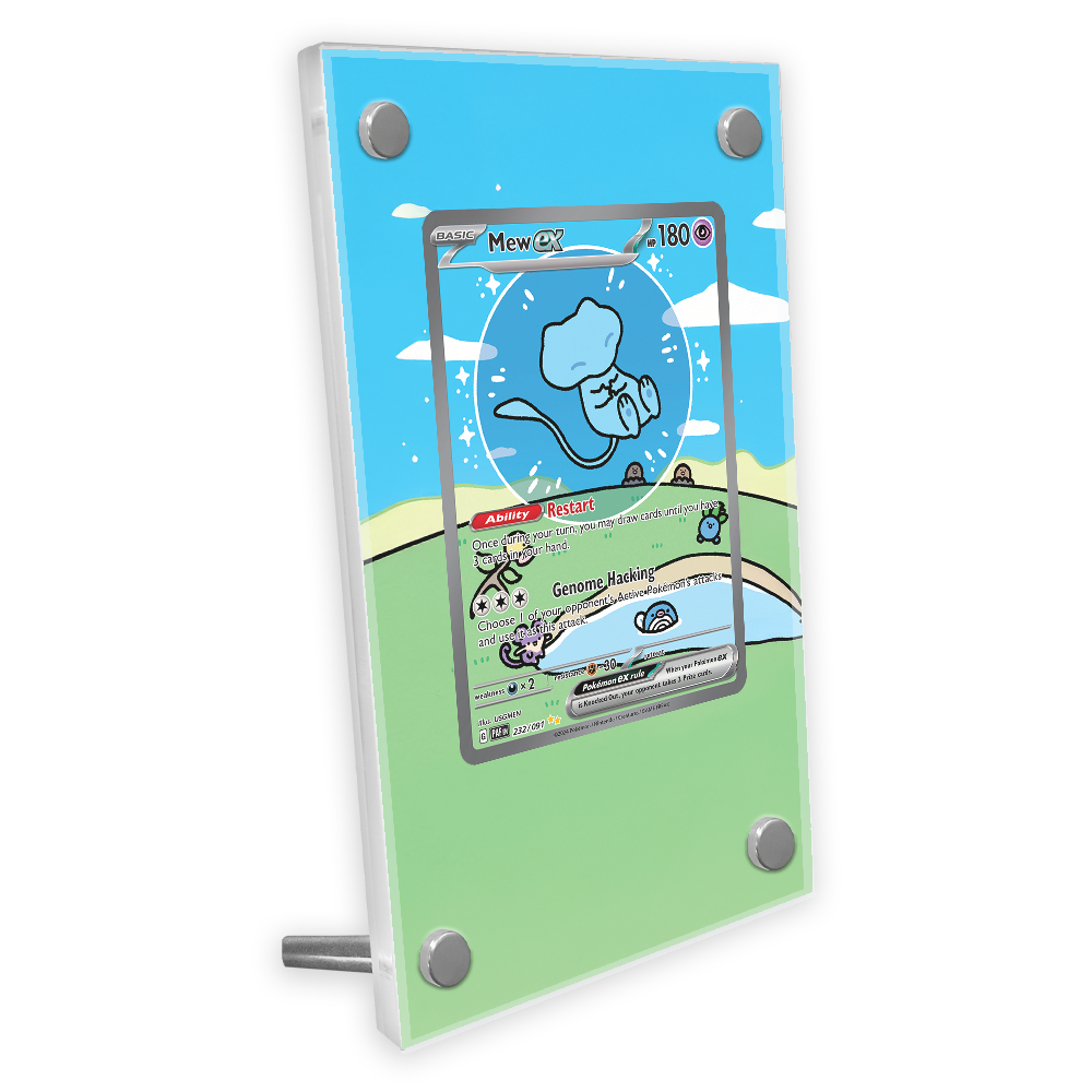 Pokemon Cards Display PTCG Mew – Display Case Acrylic Bewertung und Preis