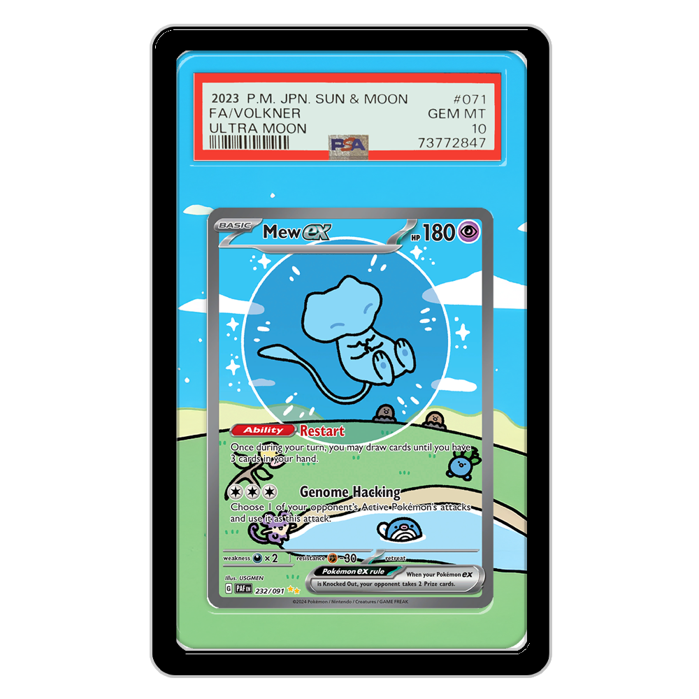 Pokemon Cards Display PTCG Mew – Display Case Acrylic Bewertung und Preis