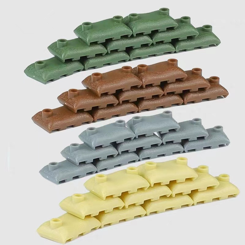 50PCS MOC Military Sandbag Bui – Lego Minifigure Holder Bewertung und Preis