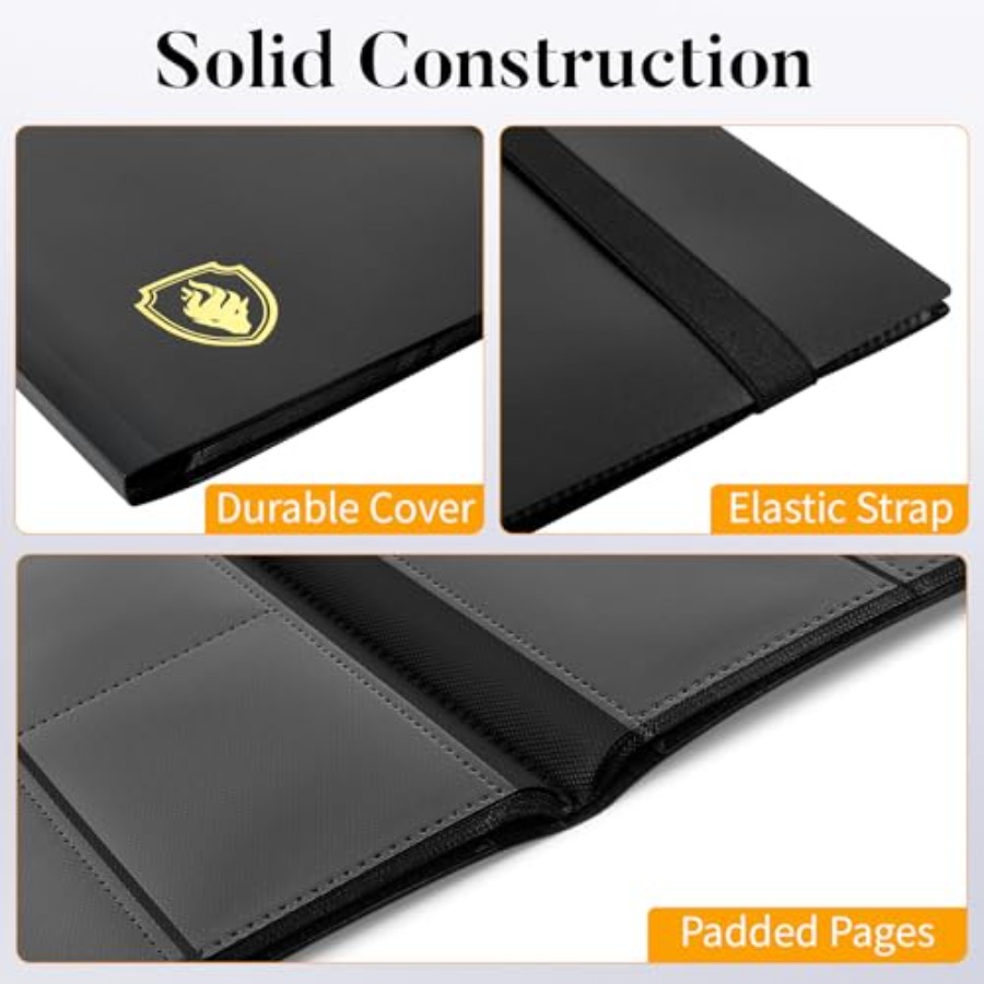 Heavy Duty Card Binder, 9 Pock – Trading Card Binder Bewertung und Preis
