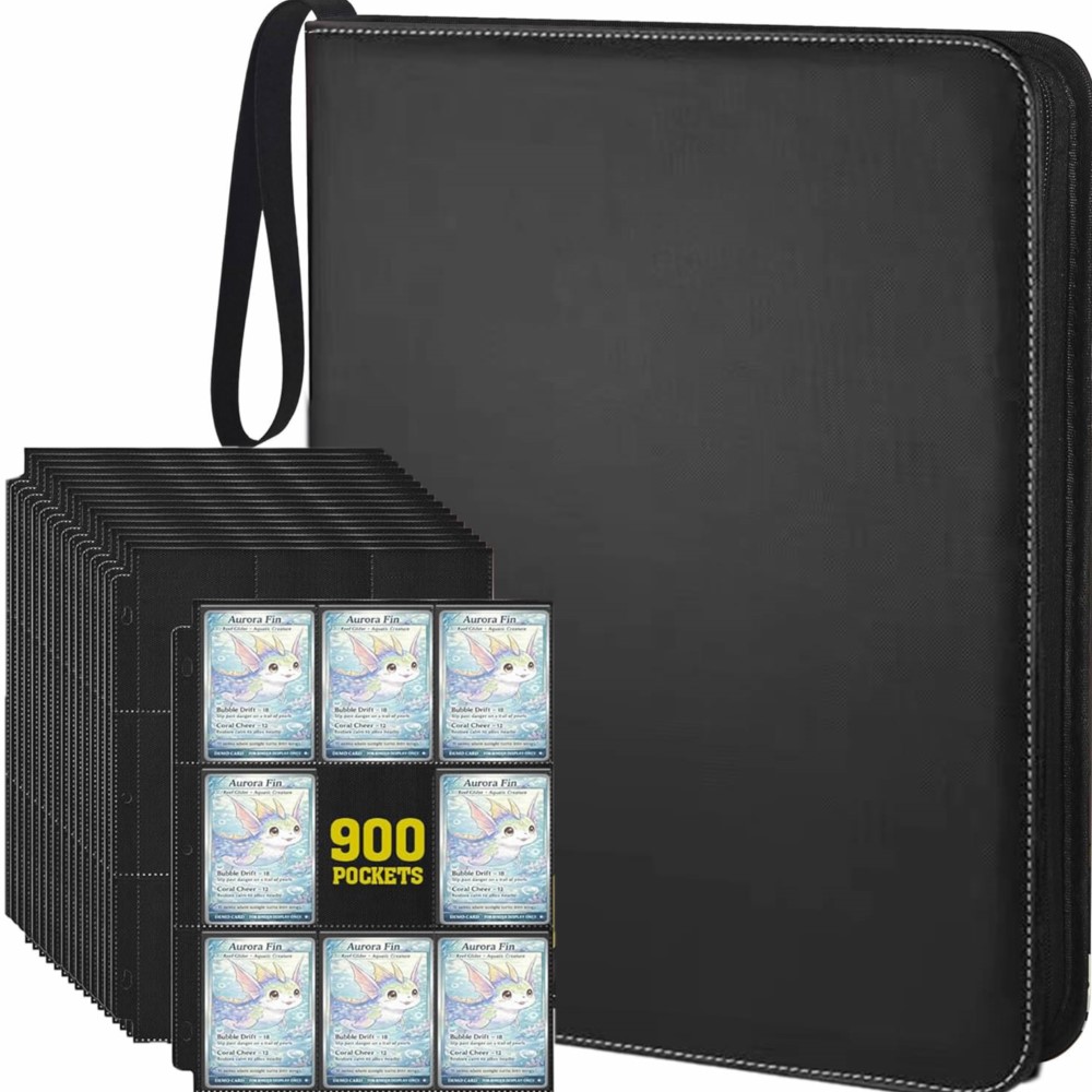 900 Pockets Card Binder Album  – Trading Card Binder Bewertung und Preis