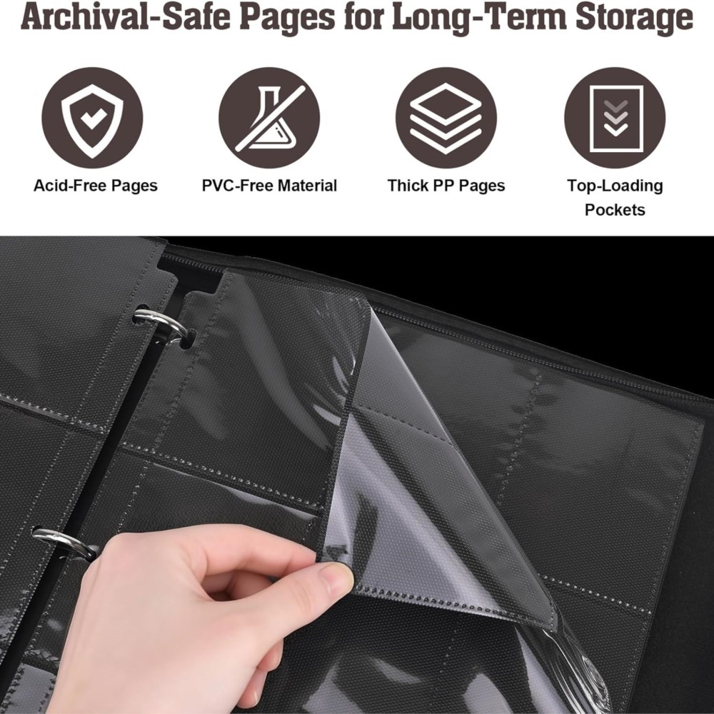 900 Pockets Card Binder Album  – Trading Card Binder Bewertung und Preis