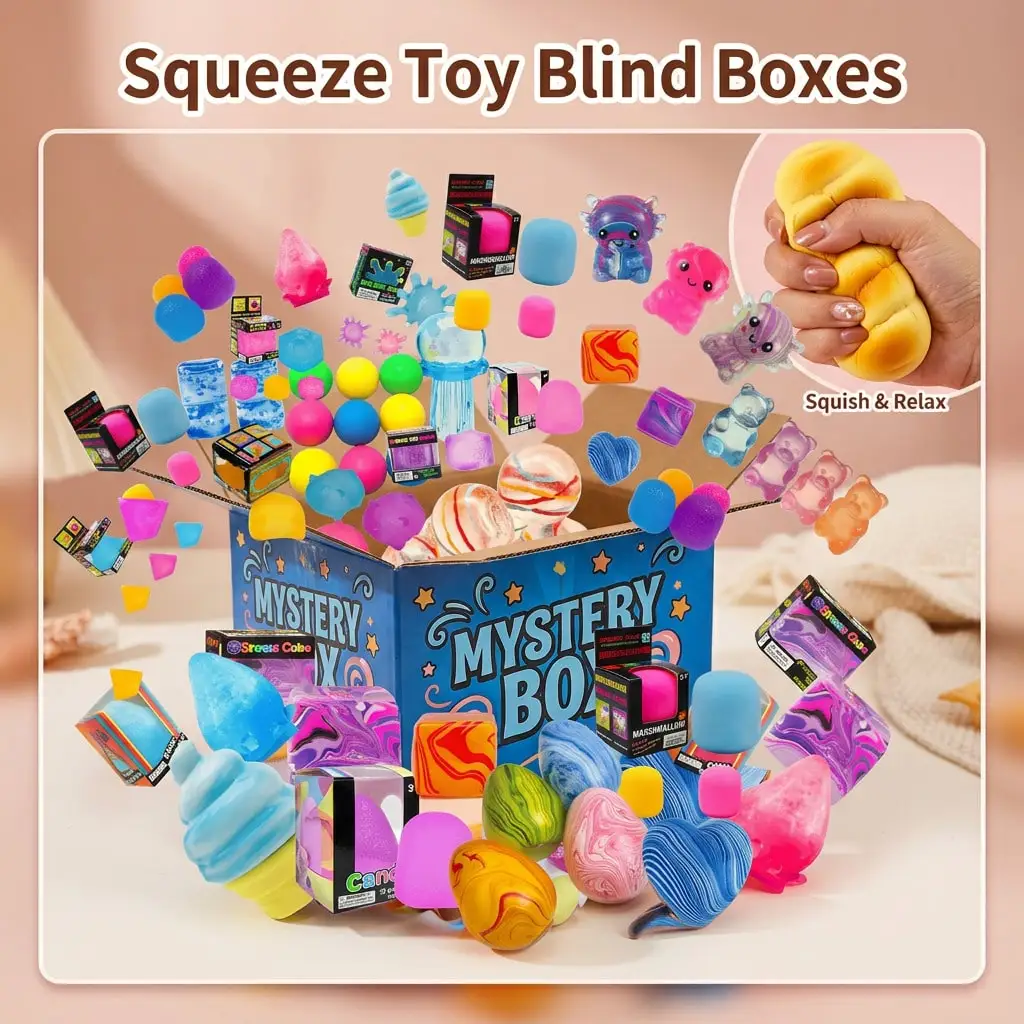 Mystery Squishy Blind Box, Slo – Mystery Box Blind Bag Bewertung und Preis