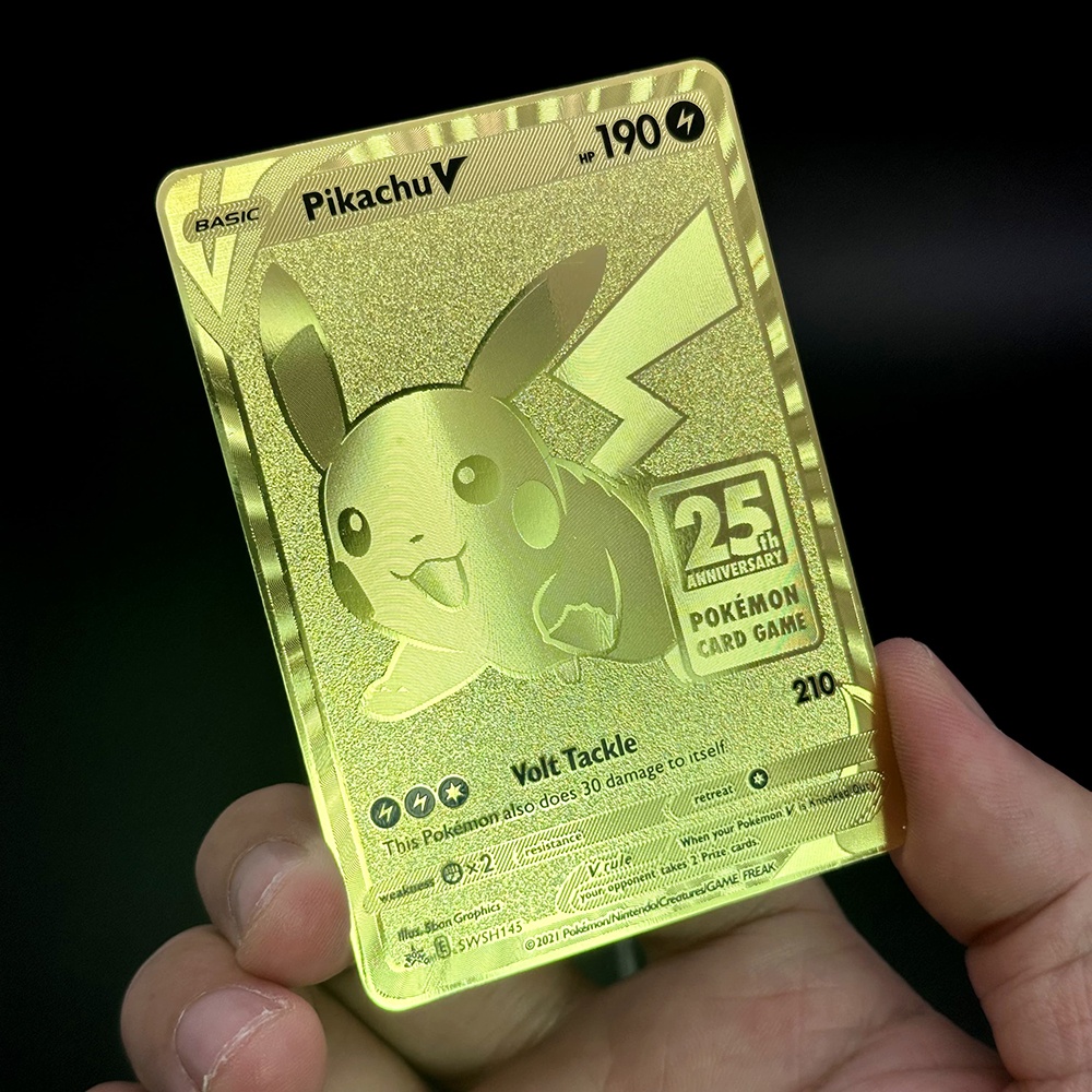Metal Material PTCG CARD Engli – Pokemon Binder Card Bewertung und Preis