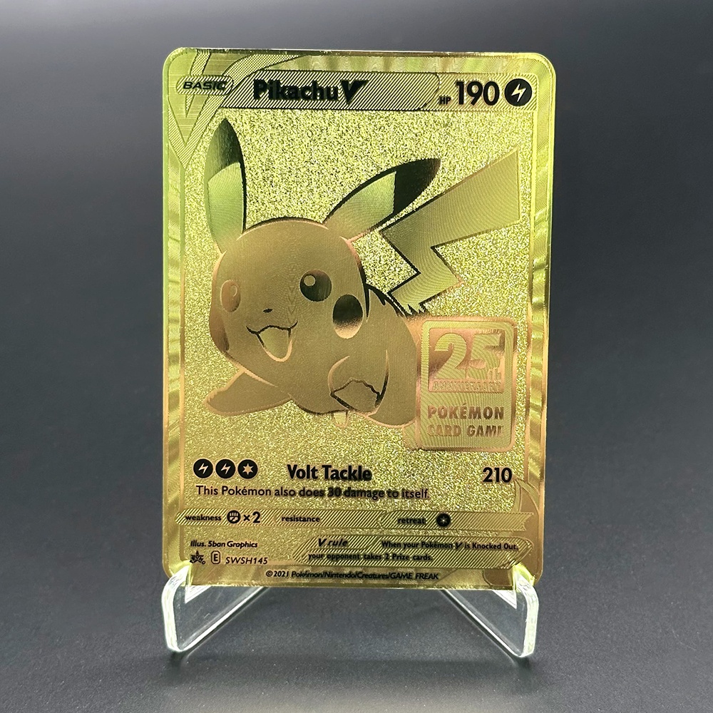 Metal Material PTCG CARD Engli – Pokemon Binder Card Bewertung und Preis