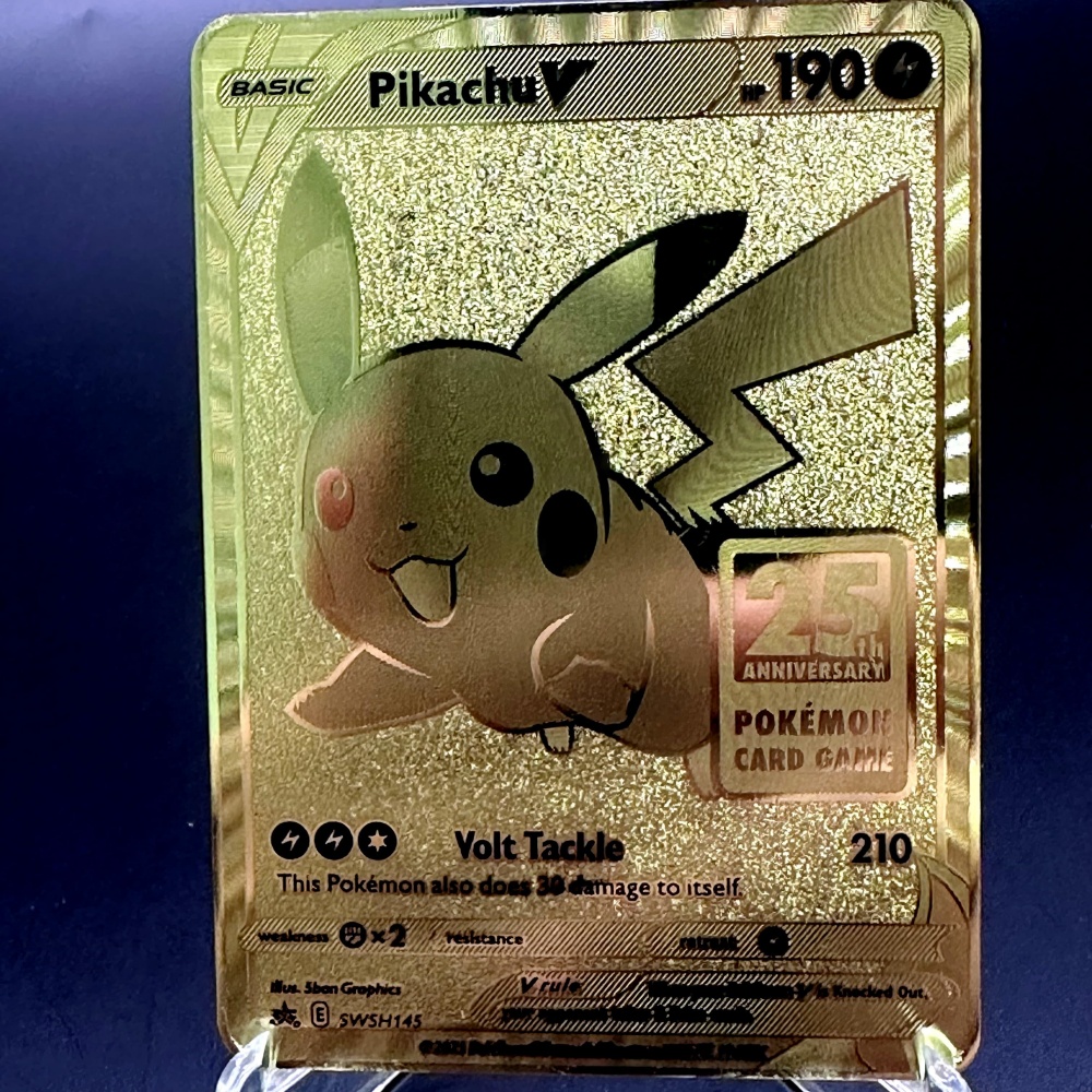 Metal Material PTCG CARD Engli – Pokemon Binder Card Bewertung und Preis