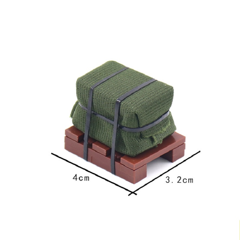 WW2 Military Air Drop Crate Bu – Lego Minifigure Holder Bewertung und Preis