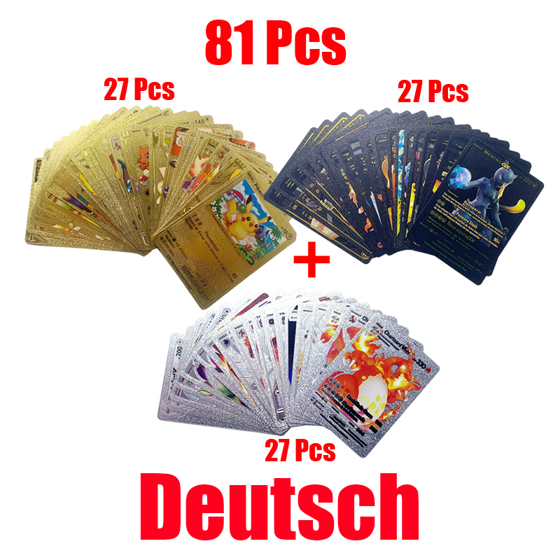 81-15Pcs Pokemon Cards Gold Si – Pokemon Binder Card Bewertung und Preis