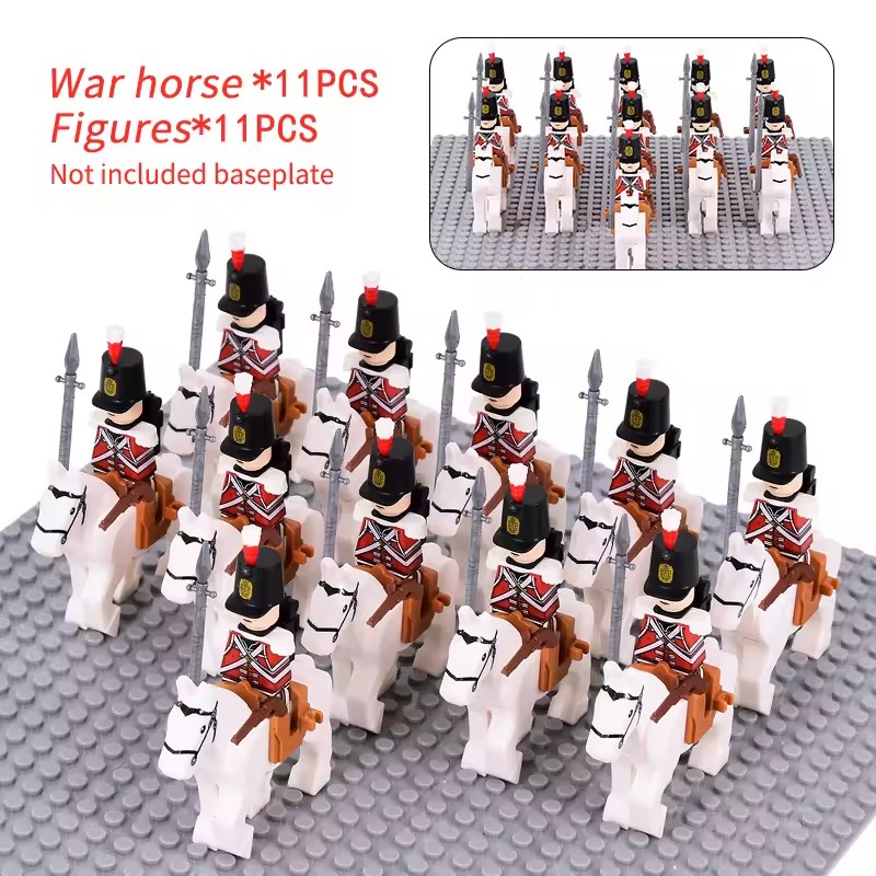 10pcs Napoleonic Wars Military – Lego Minifigure Holder Bewertung und Preis