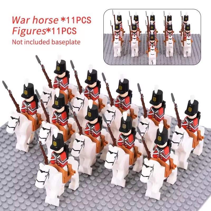 10pcs Napoleonic Wars Military – Lego Minifigure Holder Bewertung und Preis