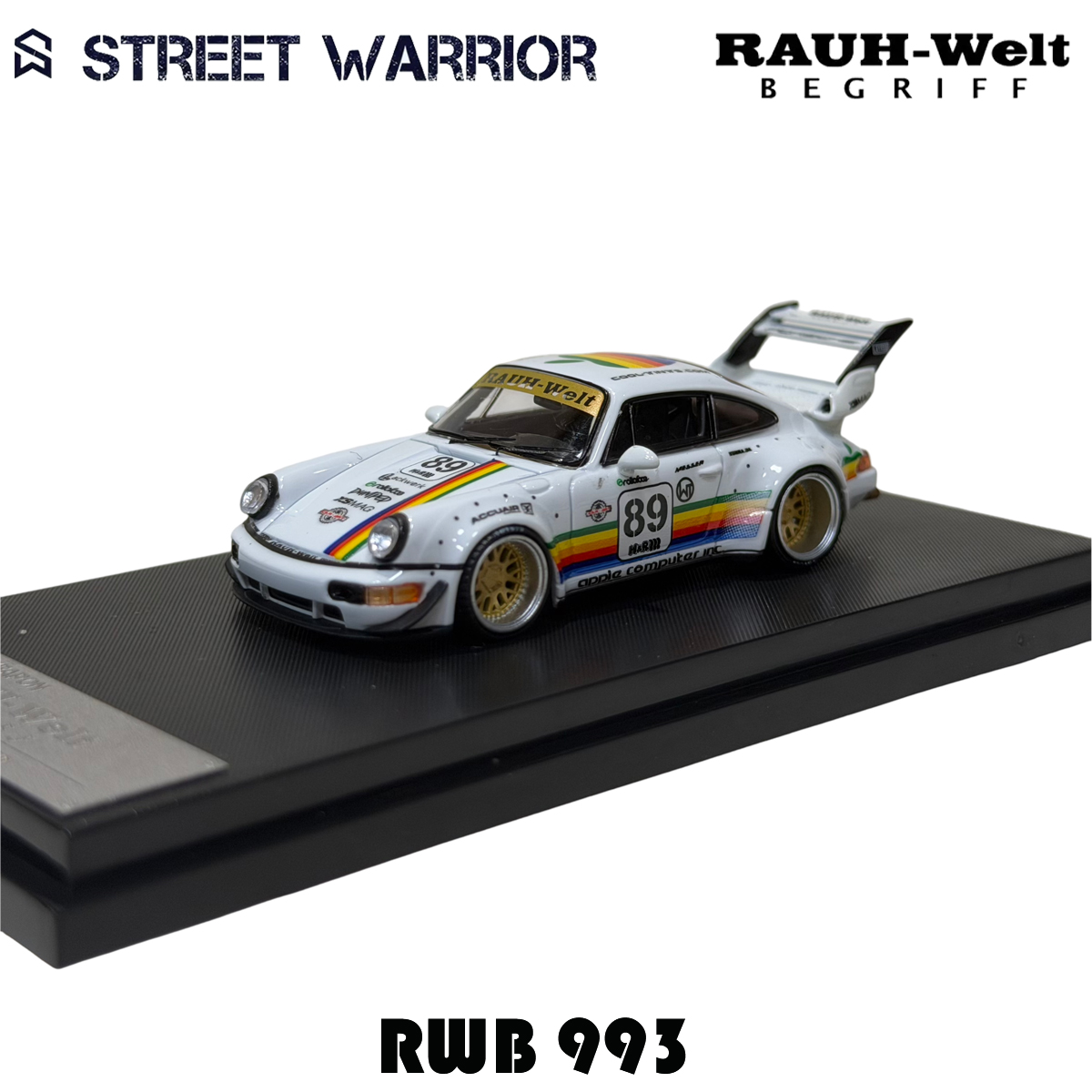 SW In Stock 1:64 RWB 993 Black – Die Cast Car 1 64 Bewertung und Preis