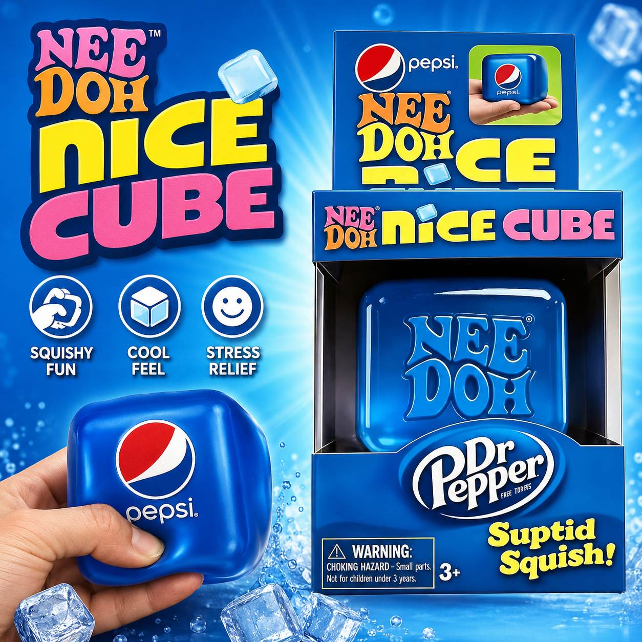 In Stock 2026 Needoh Squeeze S – Fidget Cube Original Bewertung und Preis