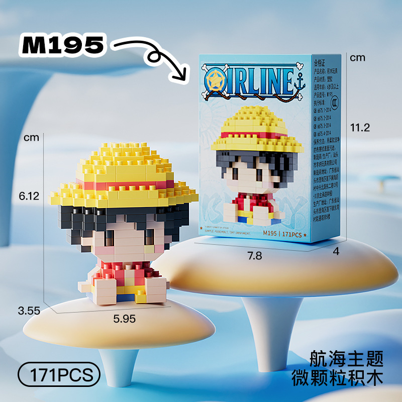New ONE PIECE Sun God Nika Luf – Building Block Mini Bewertung und Preis
