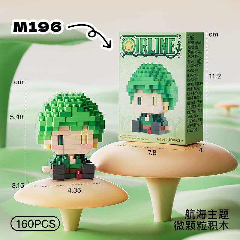 New ONE PIECE Sun God Nika Luf – Building Block Mini Bewertung und Preis