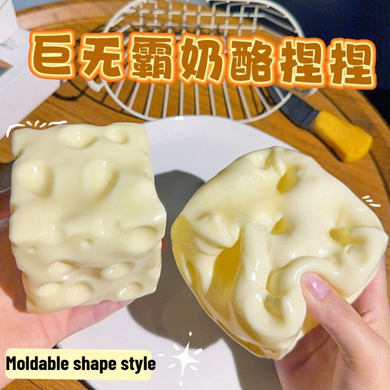 Jumbo Cheese Cube Stress Ball  – Fidget Cube Original Bewertung und Preis